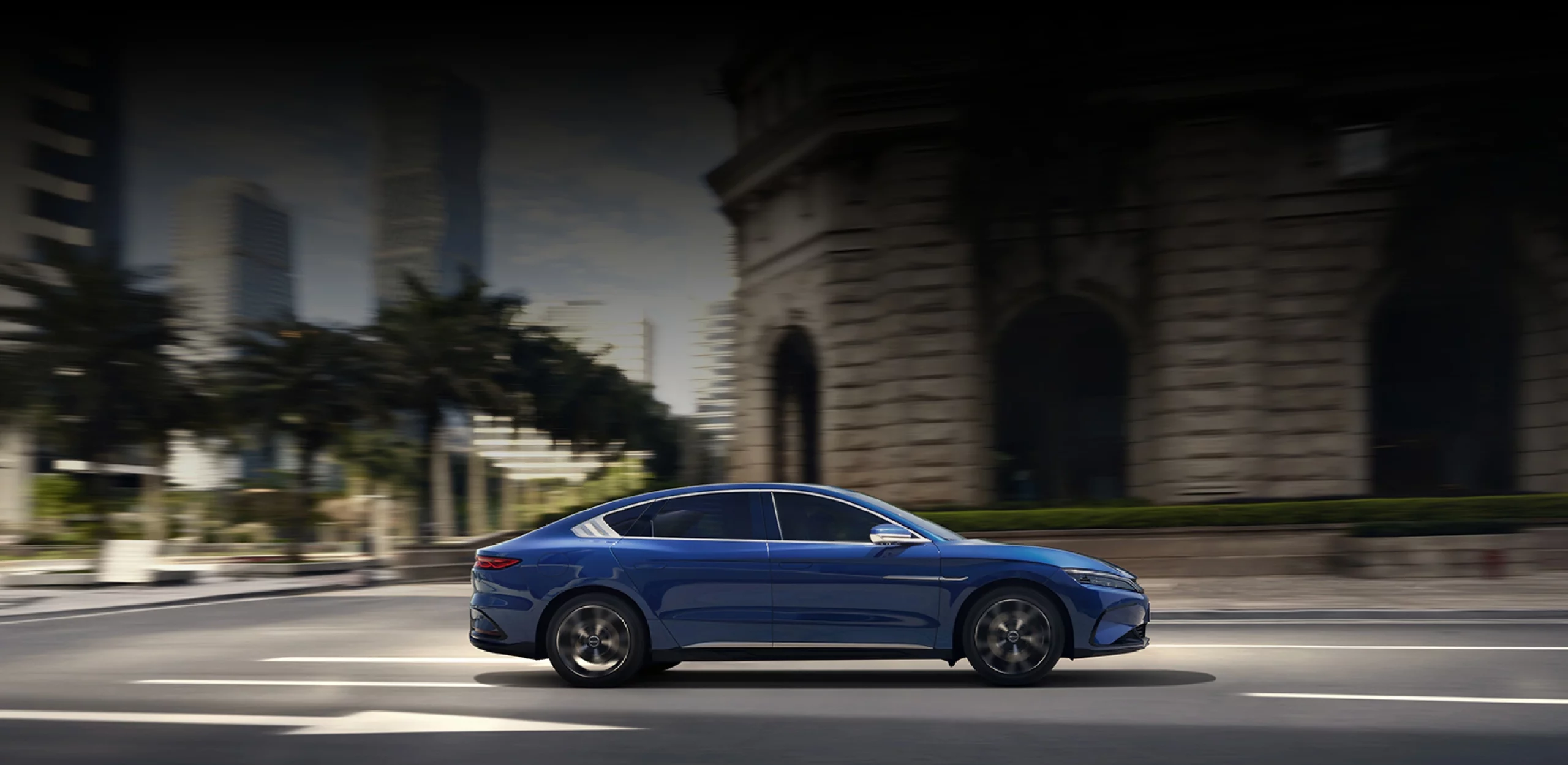 BYD HAN perfil